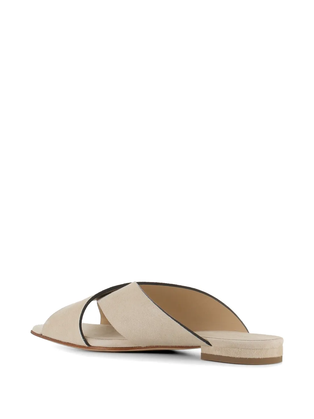 Sergio Levantesi Nunzia sandalen met kruisbandjes Beige