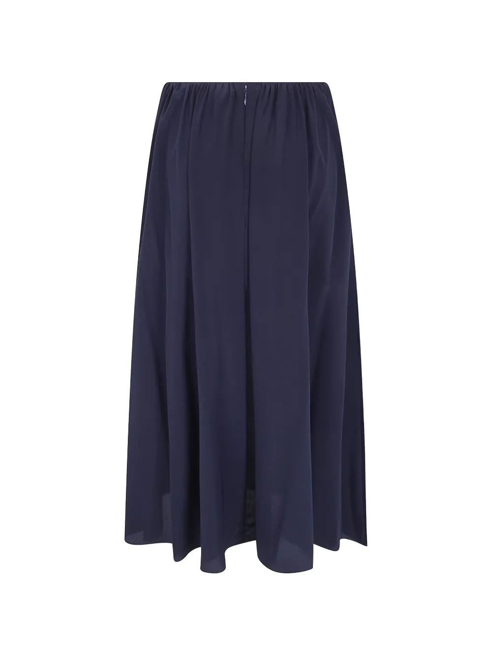 ASPESI Gesmockte rok Blauw