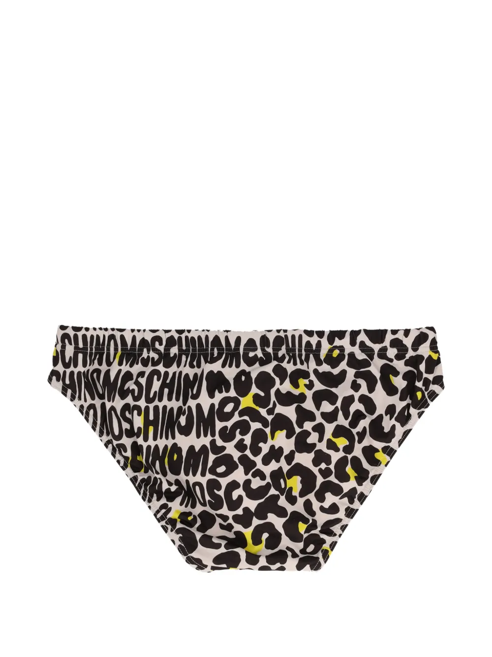 Logo Animal-Print Swim Trunks