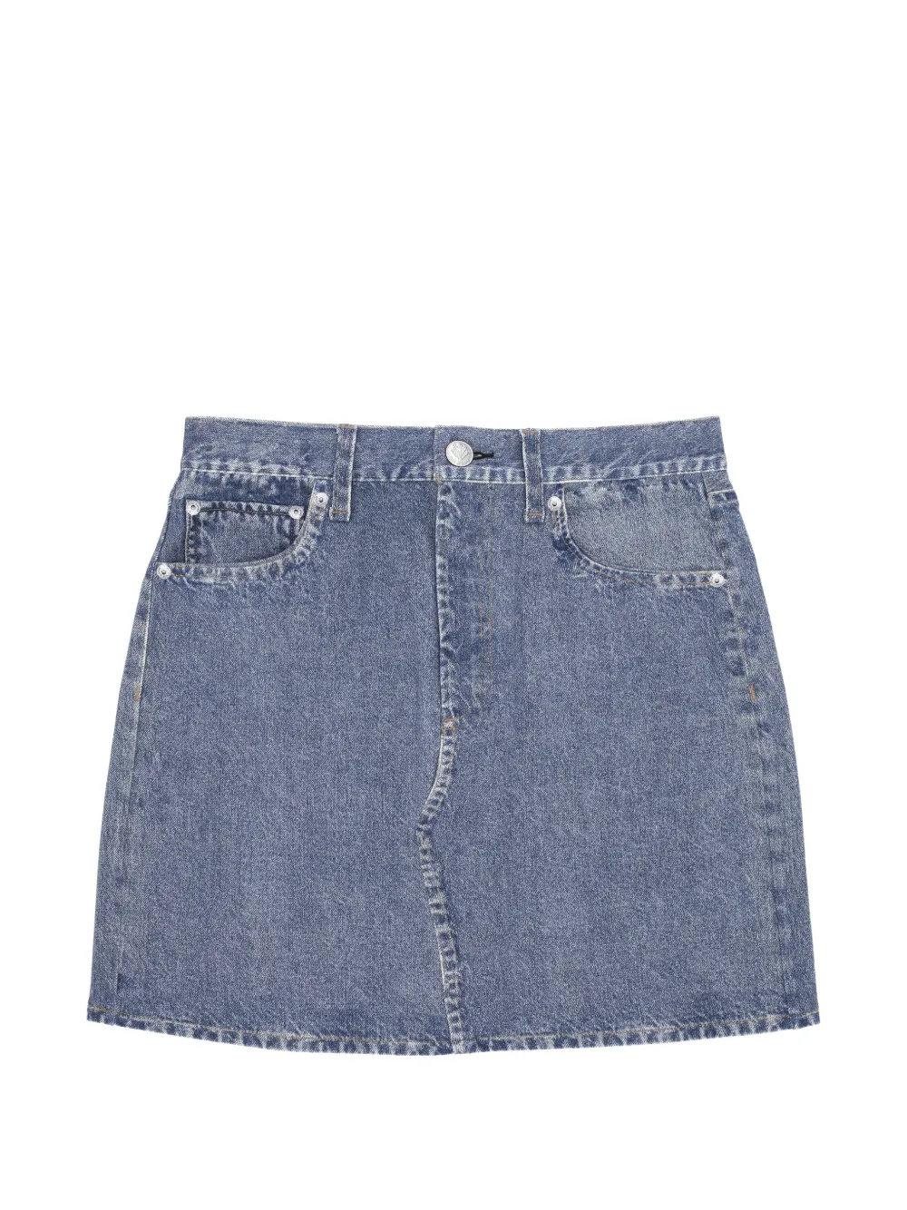 rag & bone pocket mini skirt - Blu