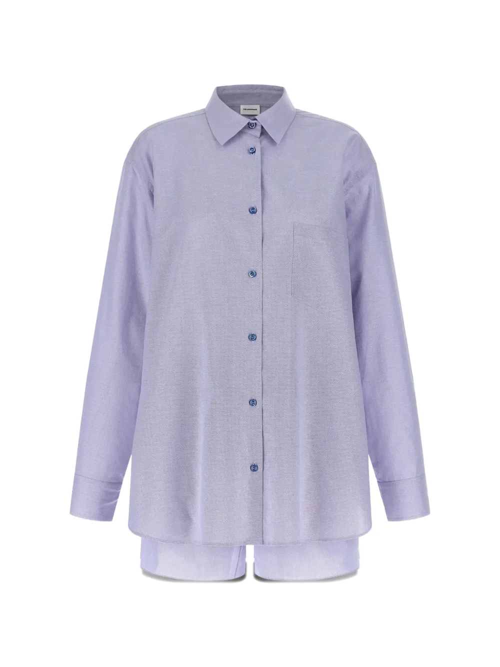 THE ANDAMANE button shorts and shirt set - Viola