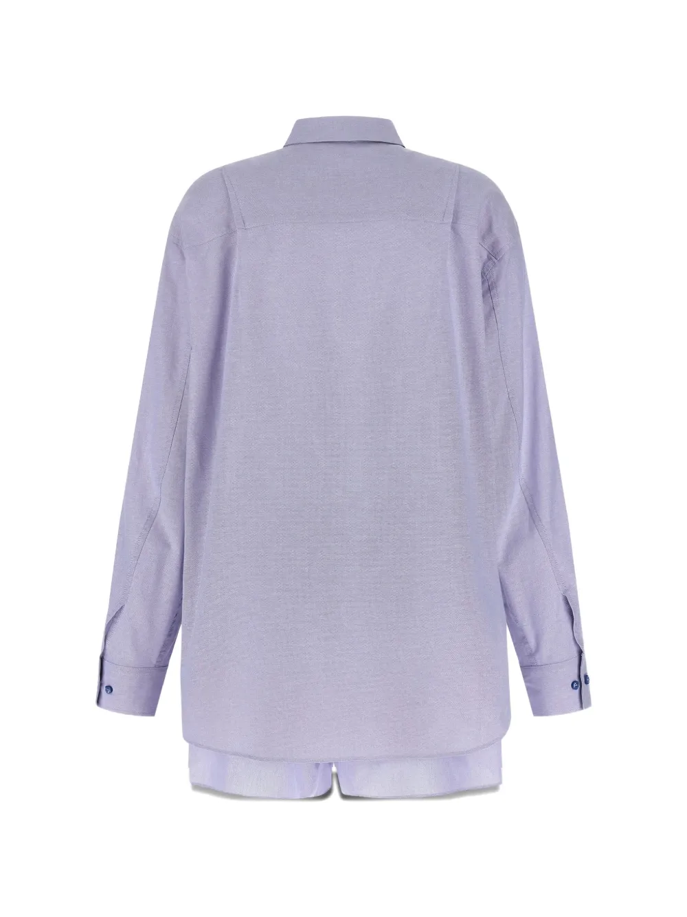  The Andamane Button Shorts And Shirt Set - Purple 