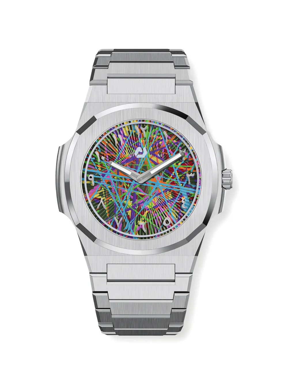 NUNCIER X DialArtist 38mm watch - Nero