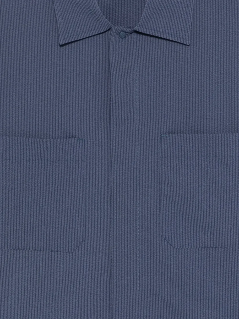 Herno Overhemd met zak Blauw