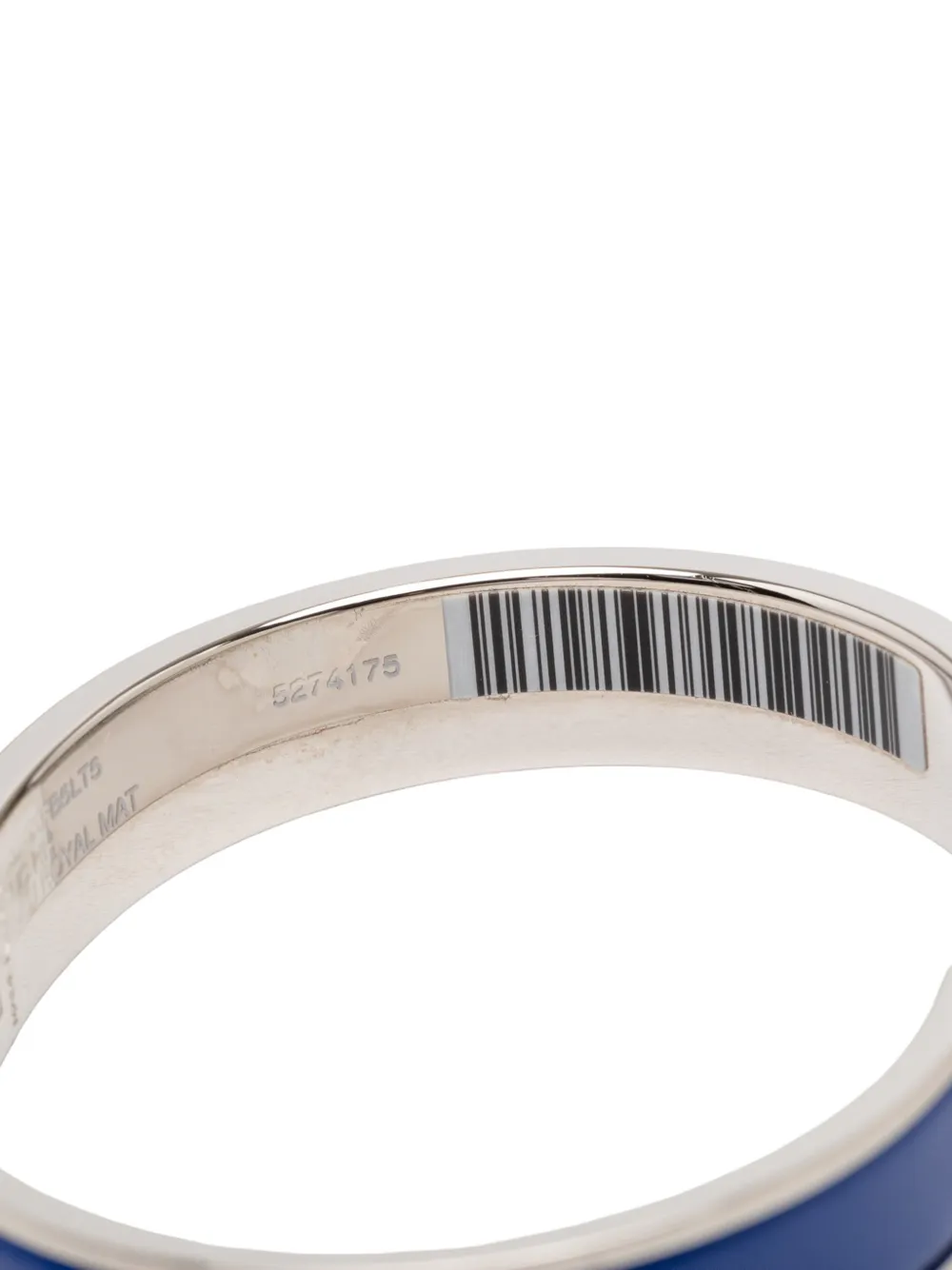20th Century Narrow Enamel Clic H Bracelet Pm Costume Bracelet