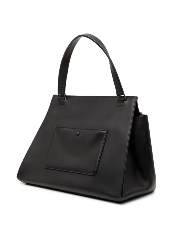 Celine Pre-Owned 2012 ミディアム バイカラーレザー＆ポニーヘア