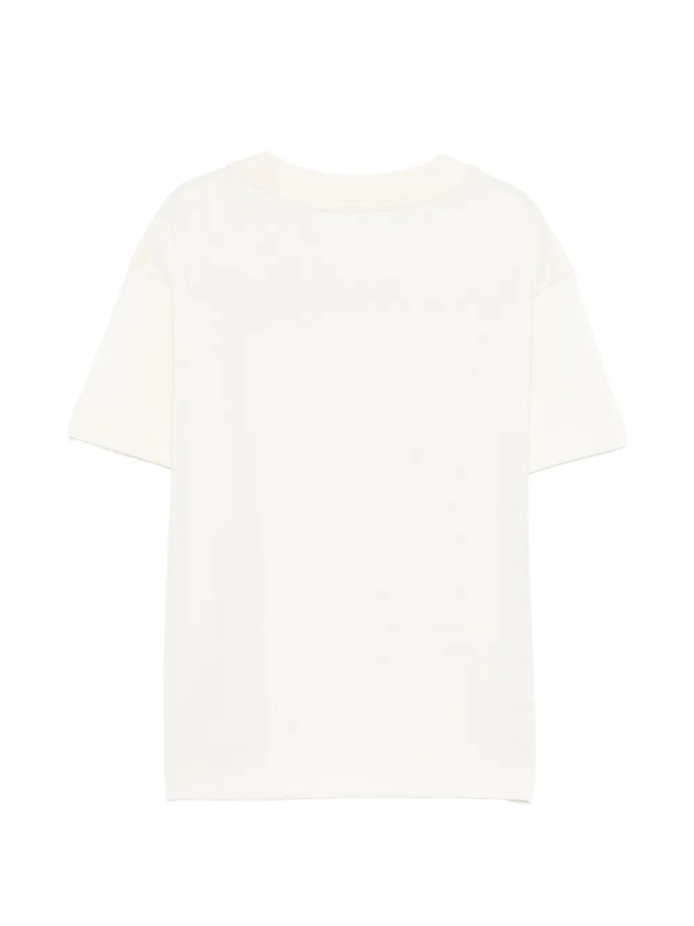 Palm Angels Kids T-shirt met logoprint Beige