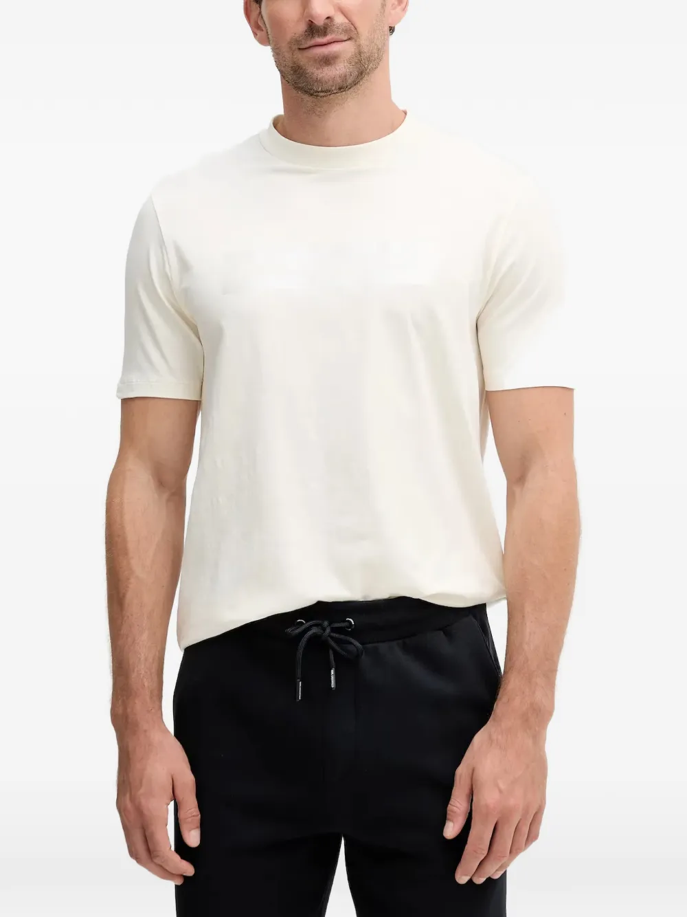 Karl Lagerfeld logo-print t-shirt - Bianco