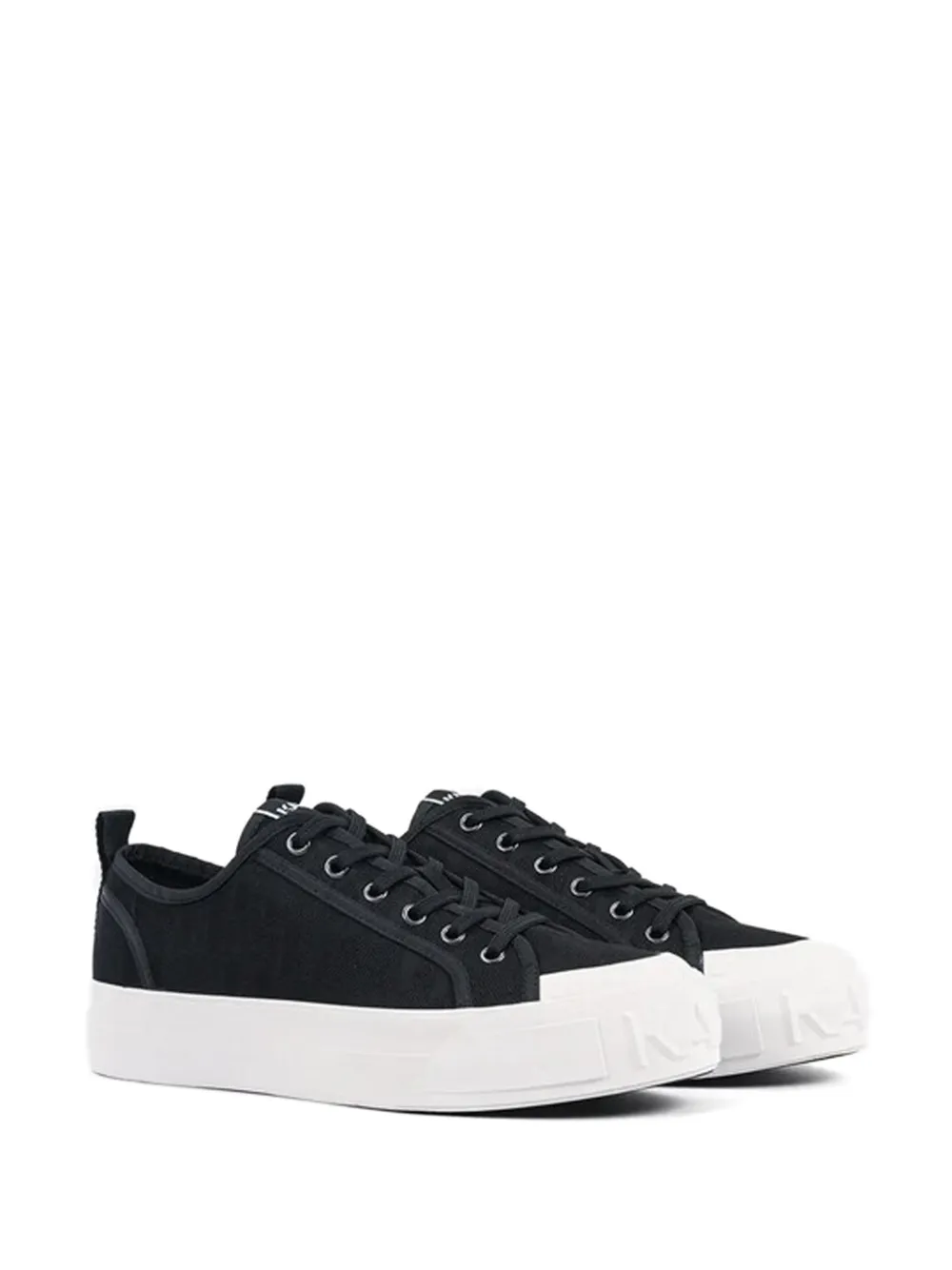 Karl Lagerfeld Sneakers met plateauzool Zwart