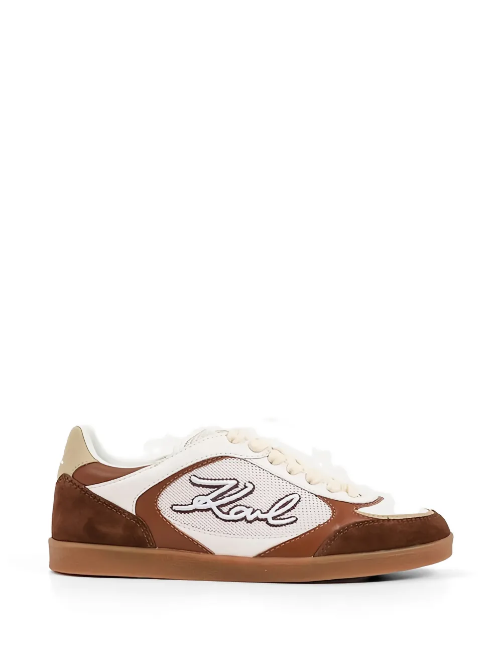 Karl Lagerfeld logo sneakers - Marrone