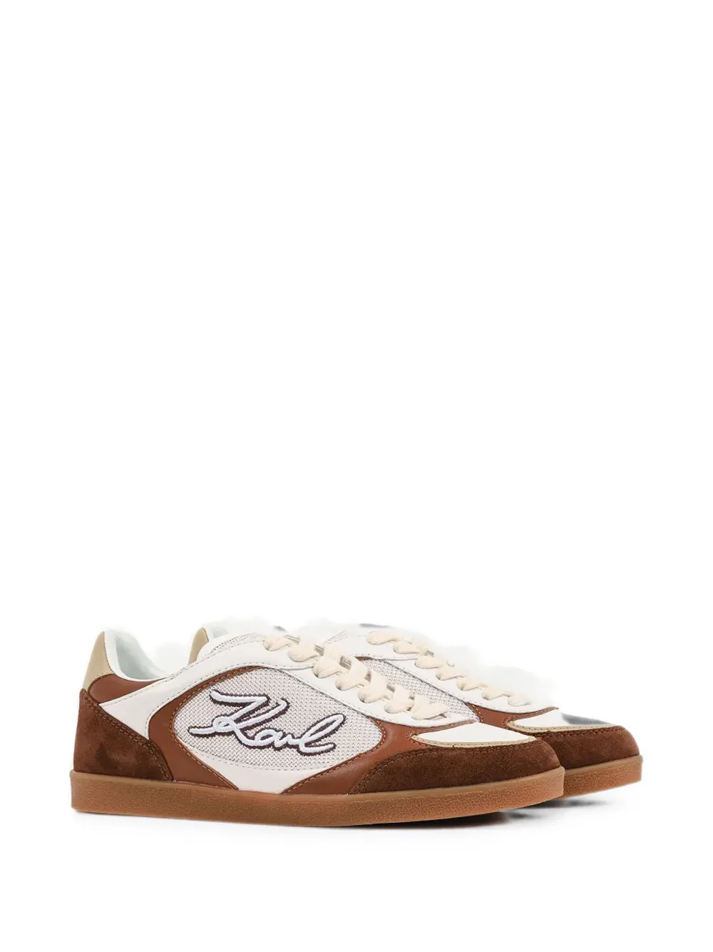 Karl Lagerfeld logo sneakers Bruin