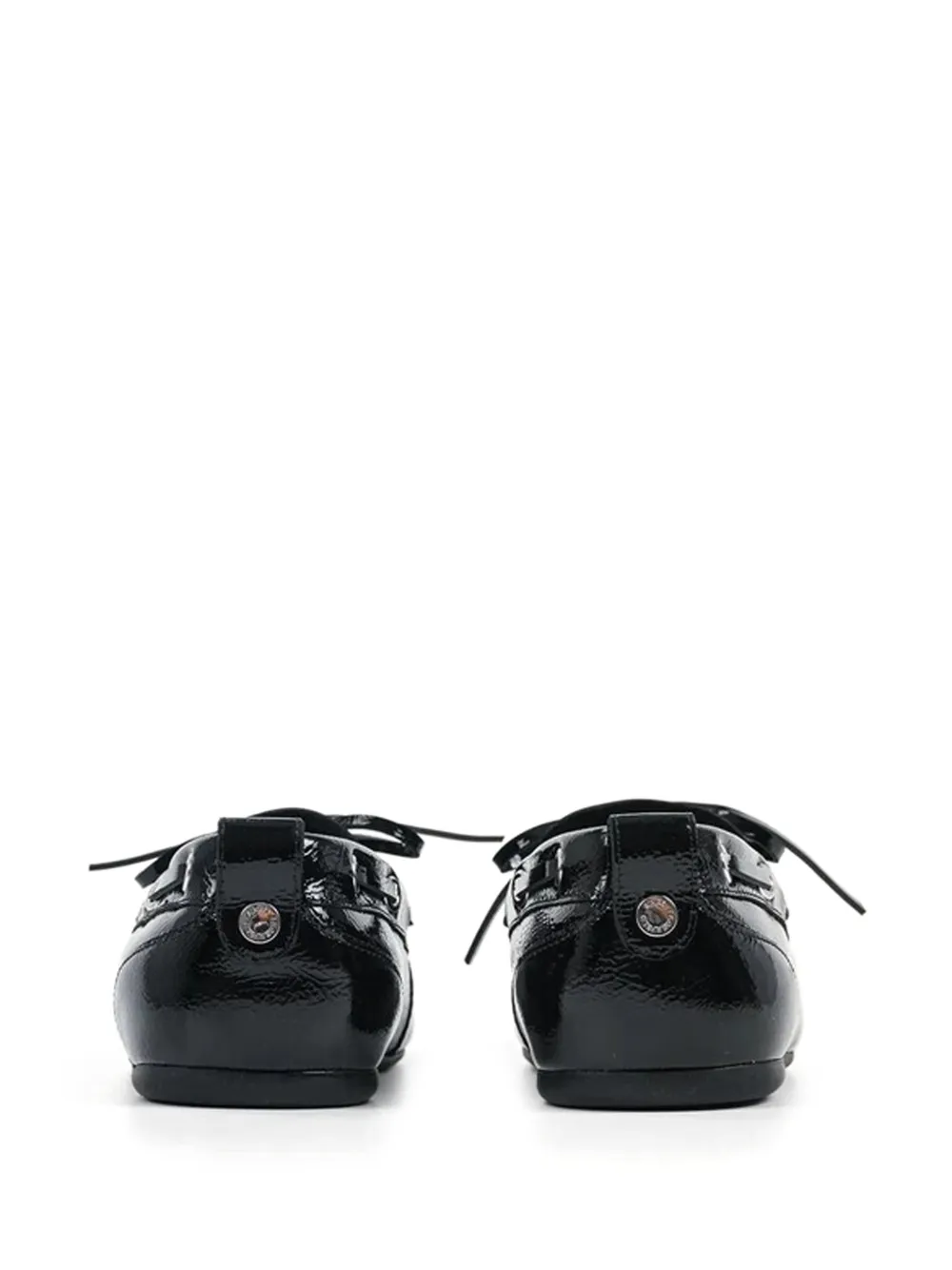 Karl Lagerfeld lace-up loafers Zwart