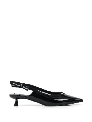カール・ラガーフェルド 黒パンプス Karl Lagerfeld ウィメンズ パンプス通販 - FARFETCH