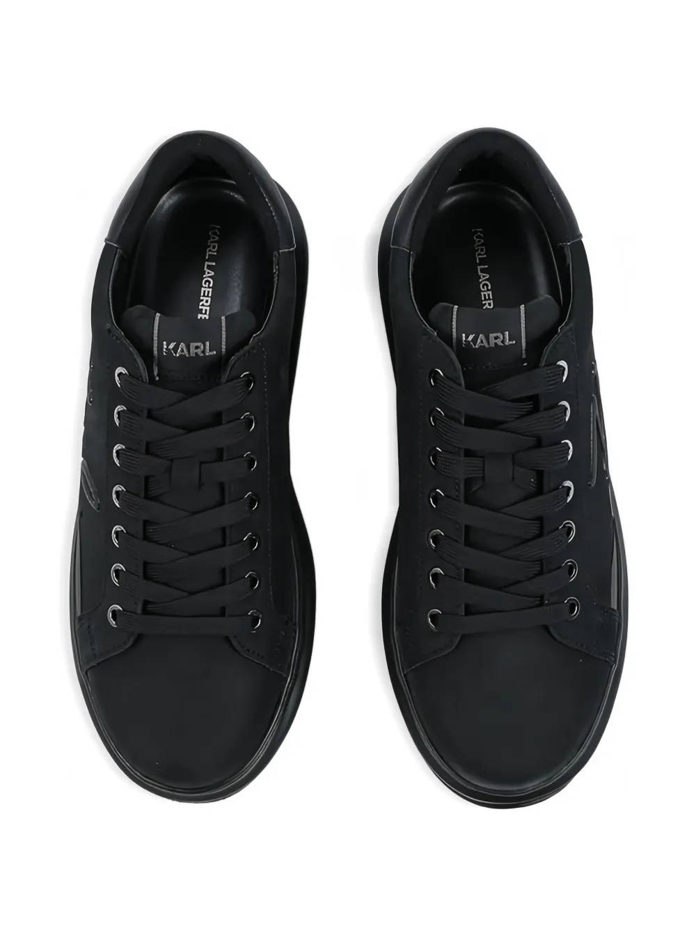 Karl Lagerfeld Kapri Signia Shine sneakers Zwart