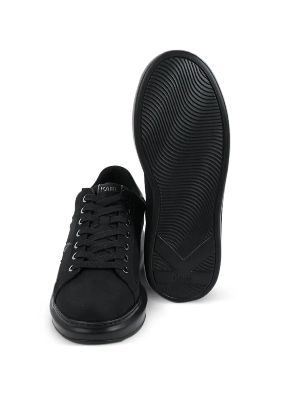 Karl Lagerfeld Kapri Signia Shine sneakers Zwart