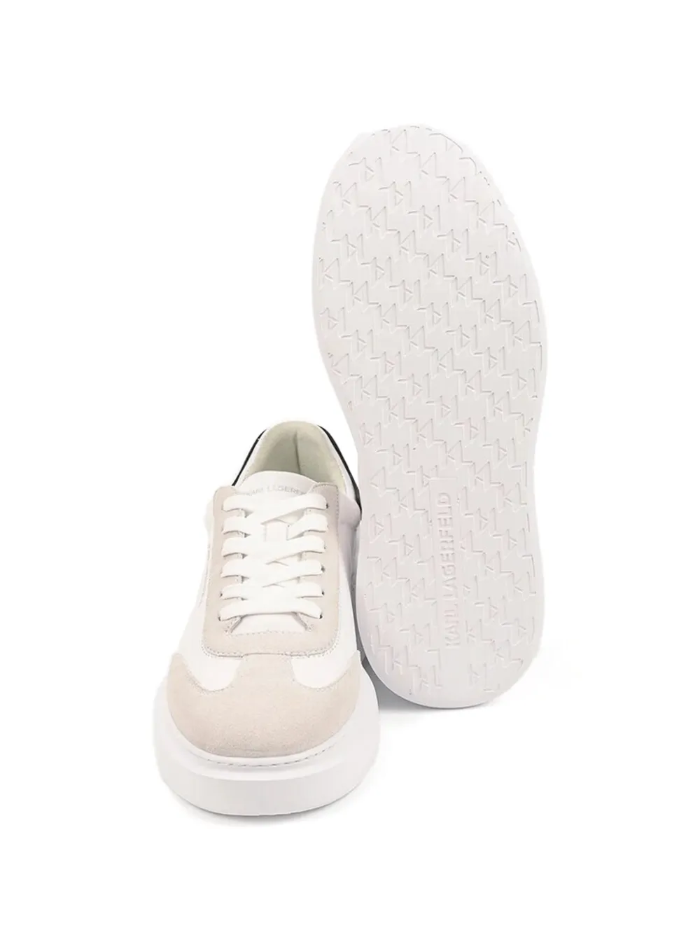 Karl Lagerfeld Sneakers met logo Wit