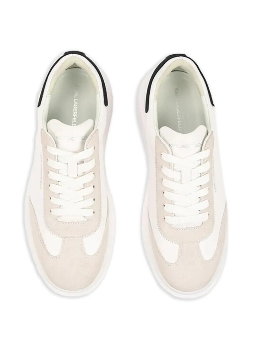 Karl Lagerfeld Sneakers met logo Wit