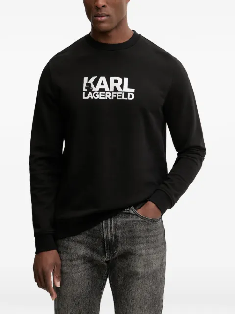 Karl Lagerfeld sudadera con logo