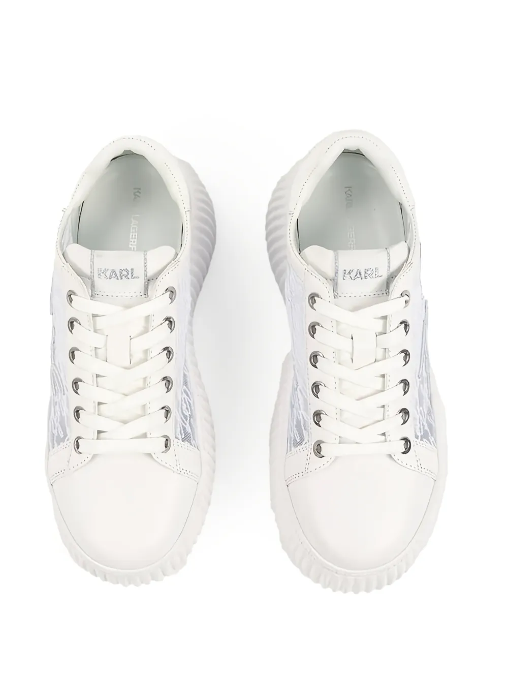 Karl Lagerfeld Kreeper Orchid sneakers Wit