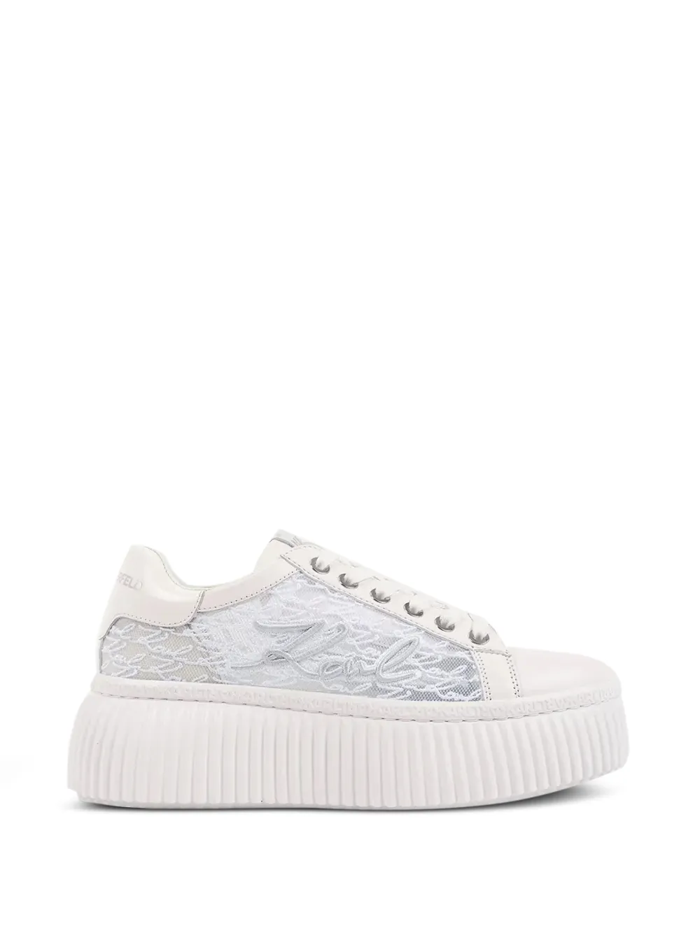 Karl Lagerfeld Kreeper Orchid sneakers - Weiß