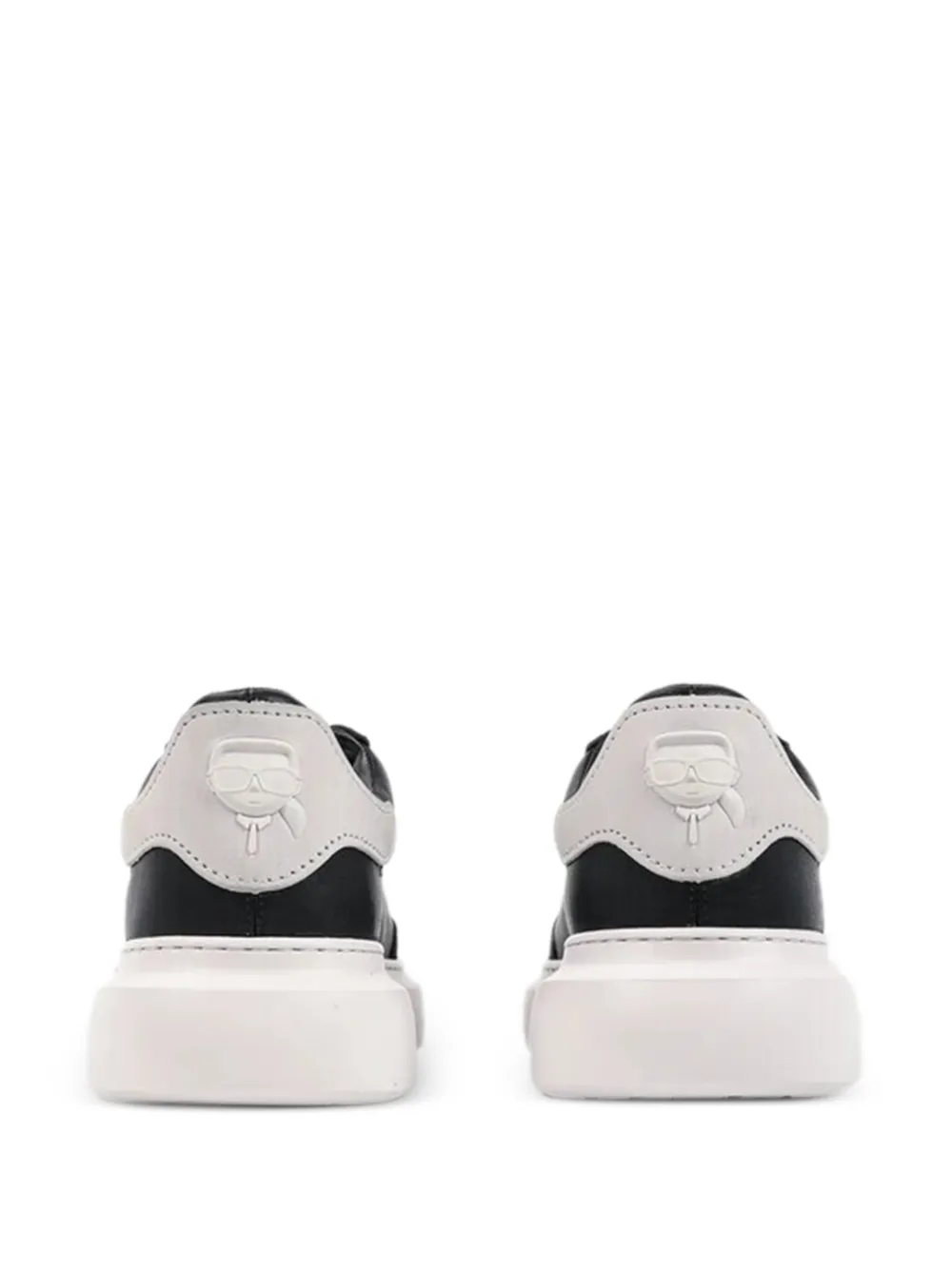 Karl Lagerfeld Kore sneakers met plateauzool en logo Zwart