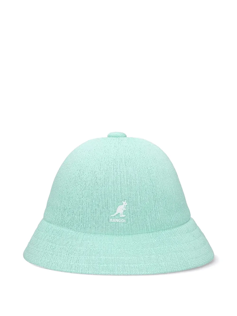 Kangol Tropic™ logo-embroidered bucket hat Groen