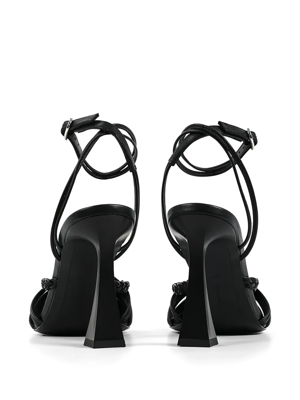 Karl Lagerfeld braided strap pumps Zwart