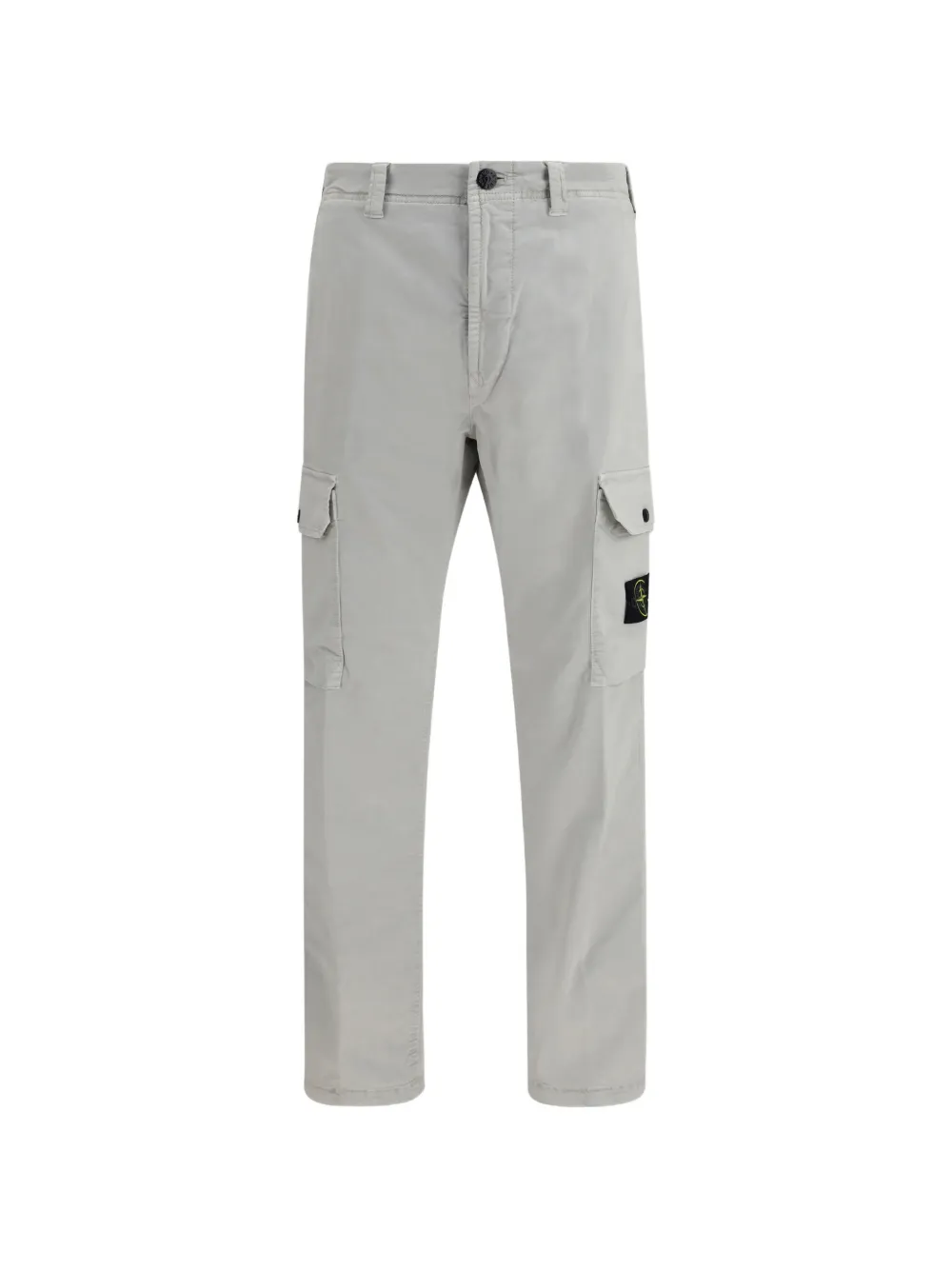 Stone Island logo-patch cargo pants - Grigio