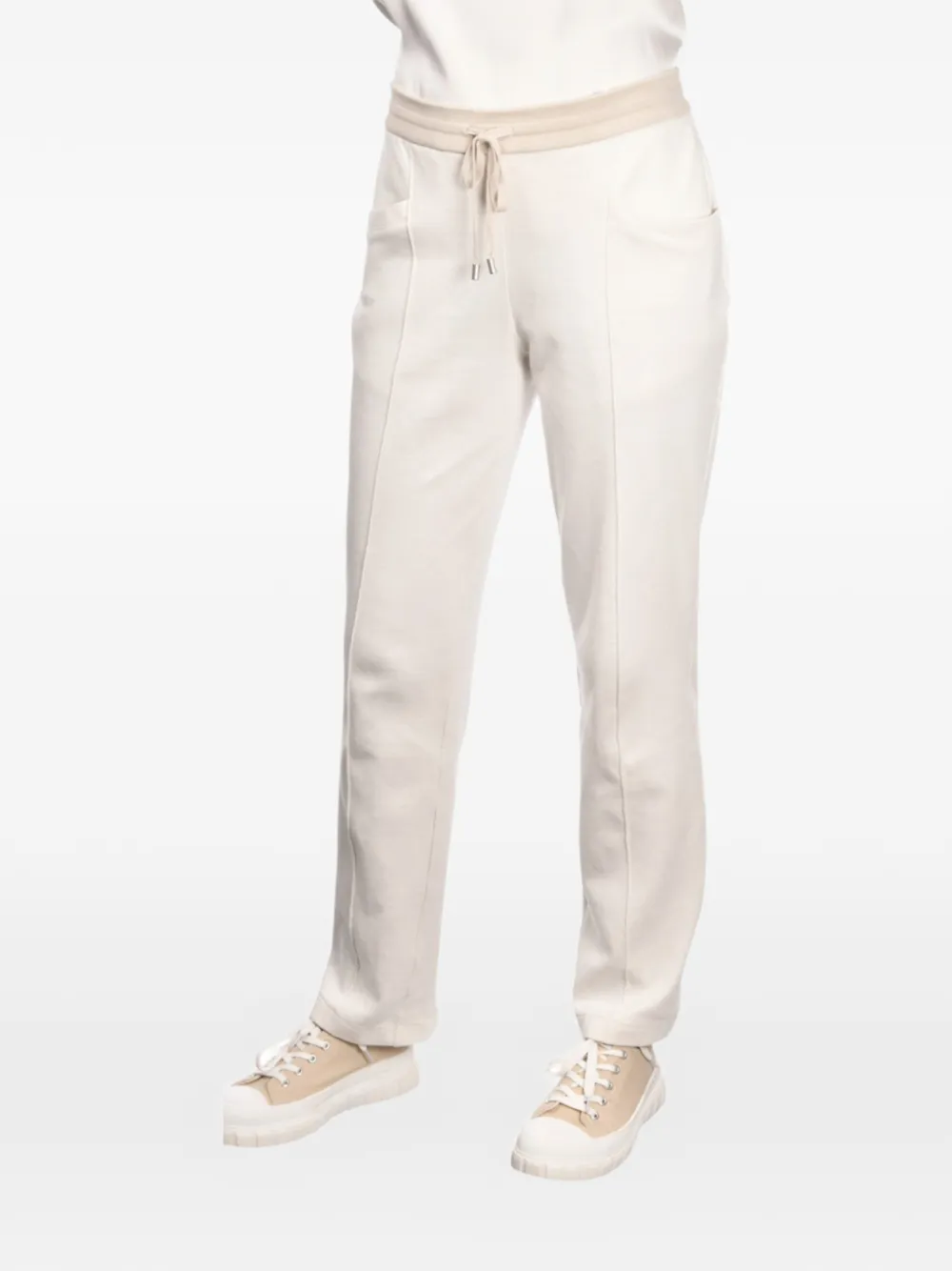  Gran Sasso Drawstring Track Pants - Neutrals 