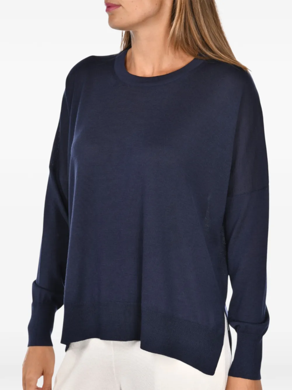 Gran Sasso Top met lange mouwen Blauw