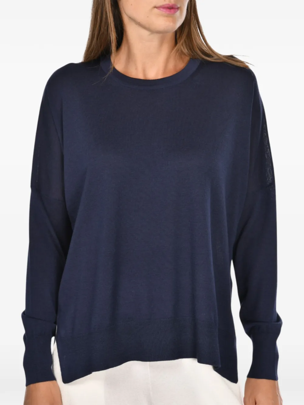 Gran Sasso long-sleeve top - Blau