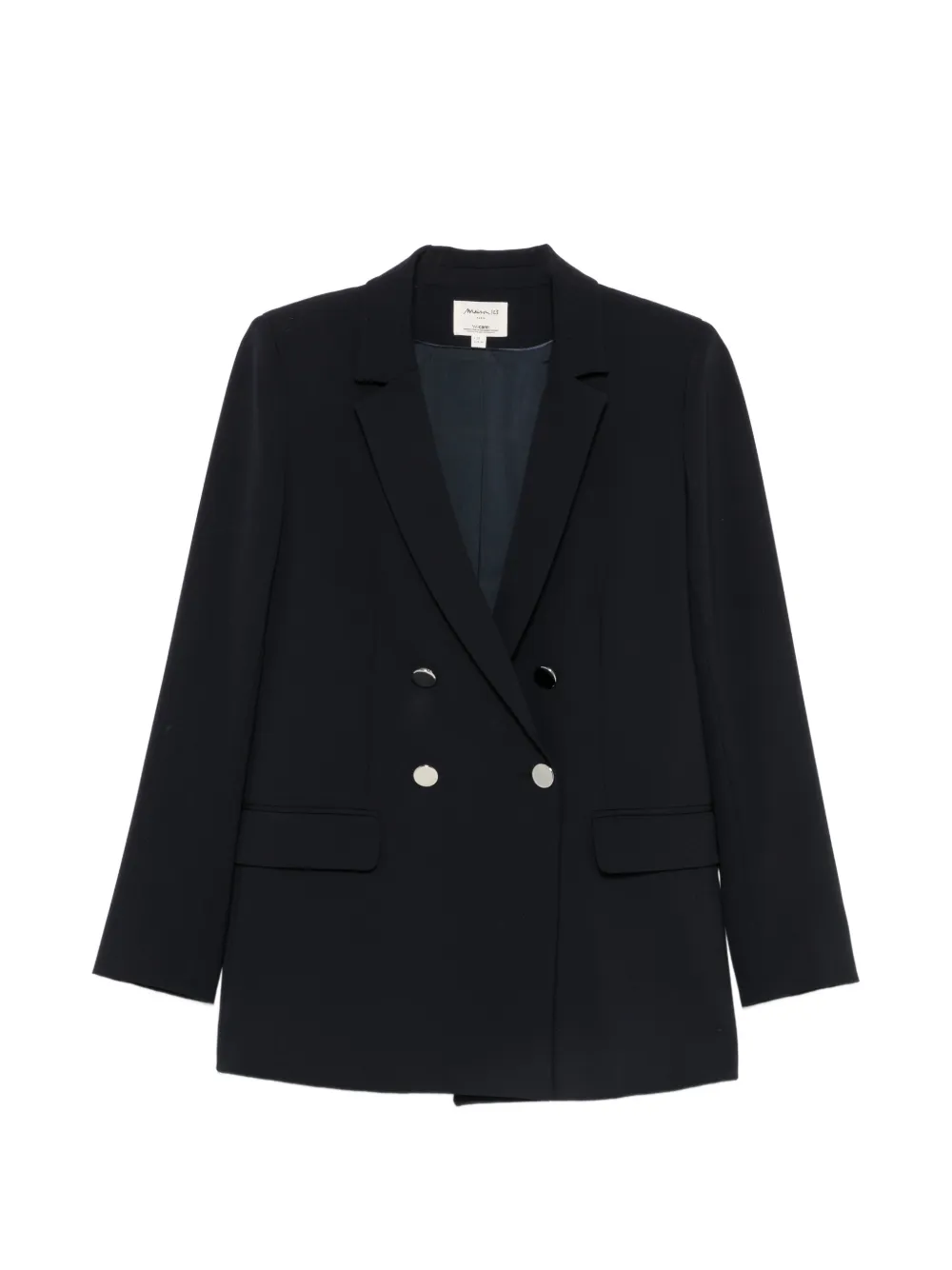 MAISON123 Florine double-breasted notched-lapels blazer - Blau