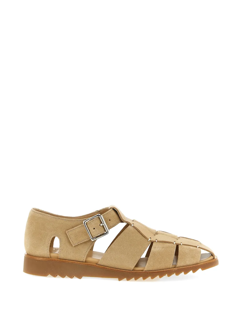 Paraboot Pacific suede sandals - Toni neutri