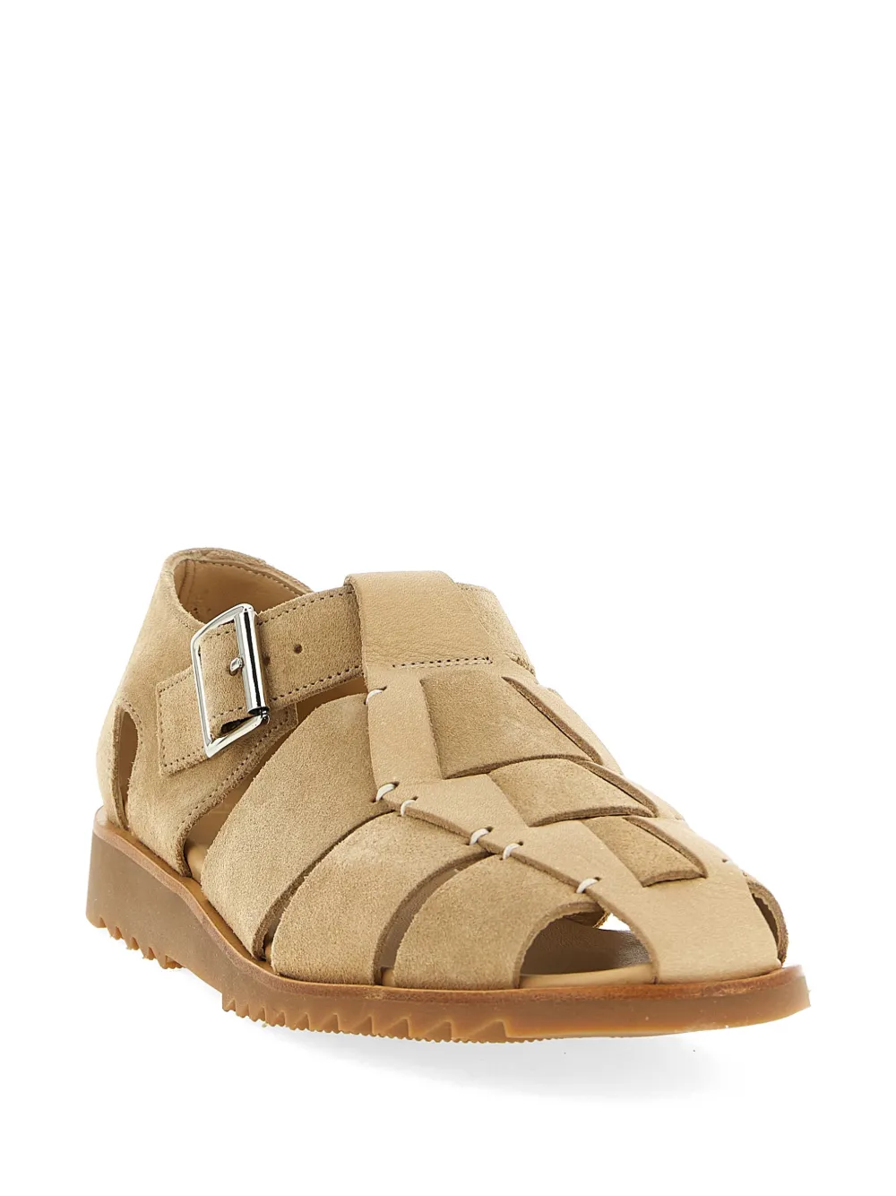 Paraboot Pacific suède sandalen Beige