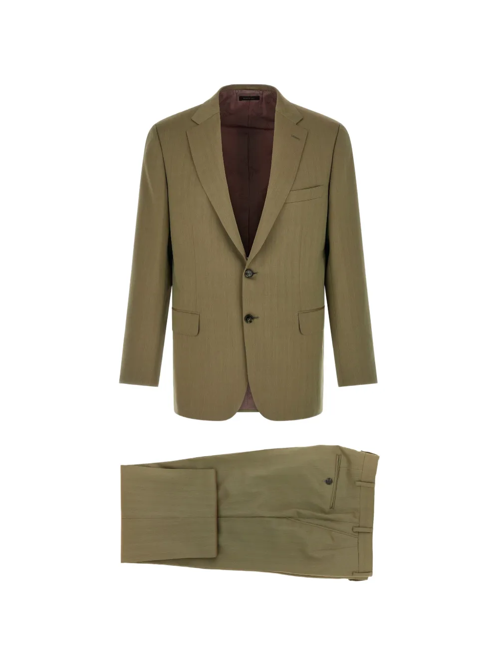Brioni Brunico single-breasted suit - Marrone