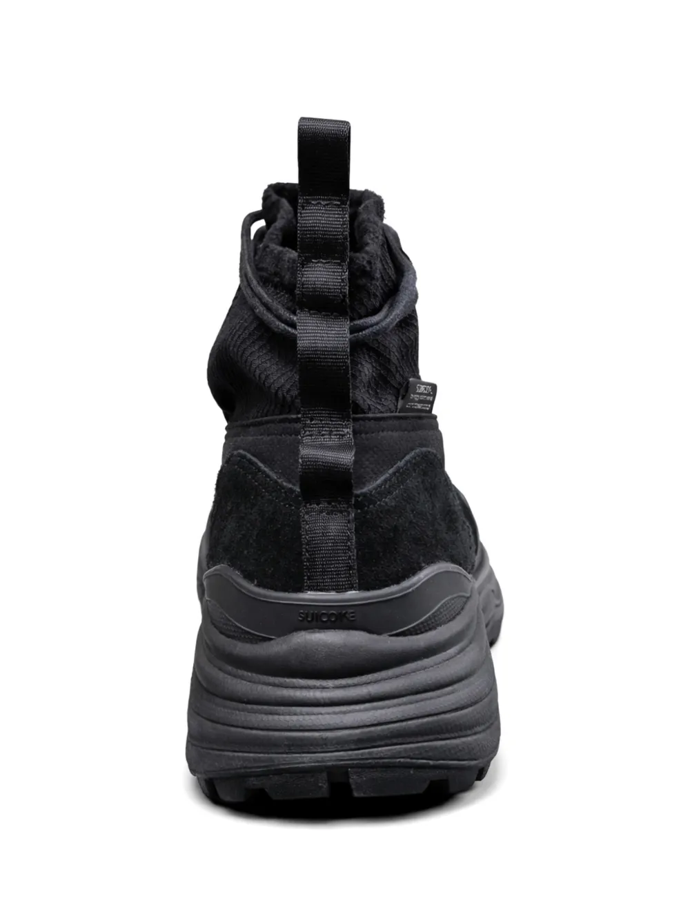 Suicoke lace-up hiking boots Zwart