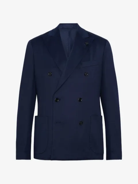 Lardini double-breasted jacket