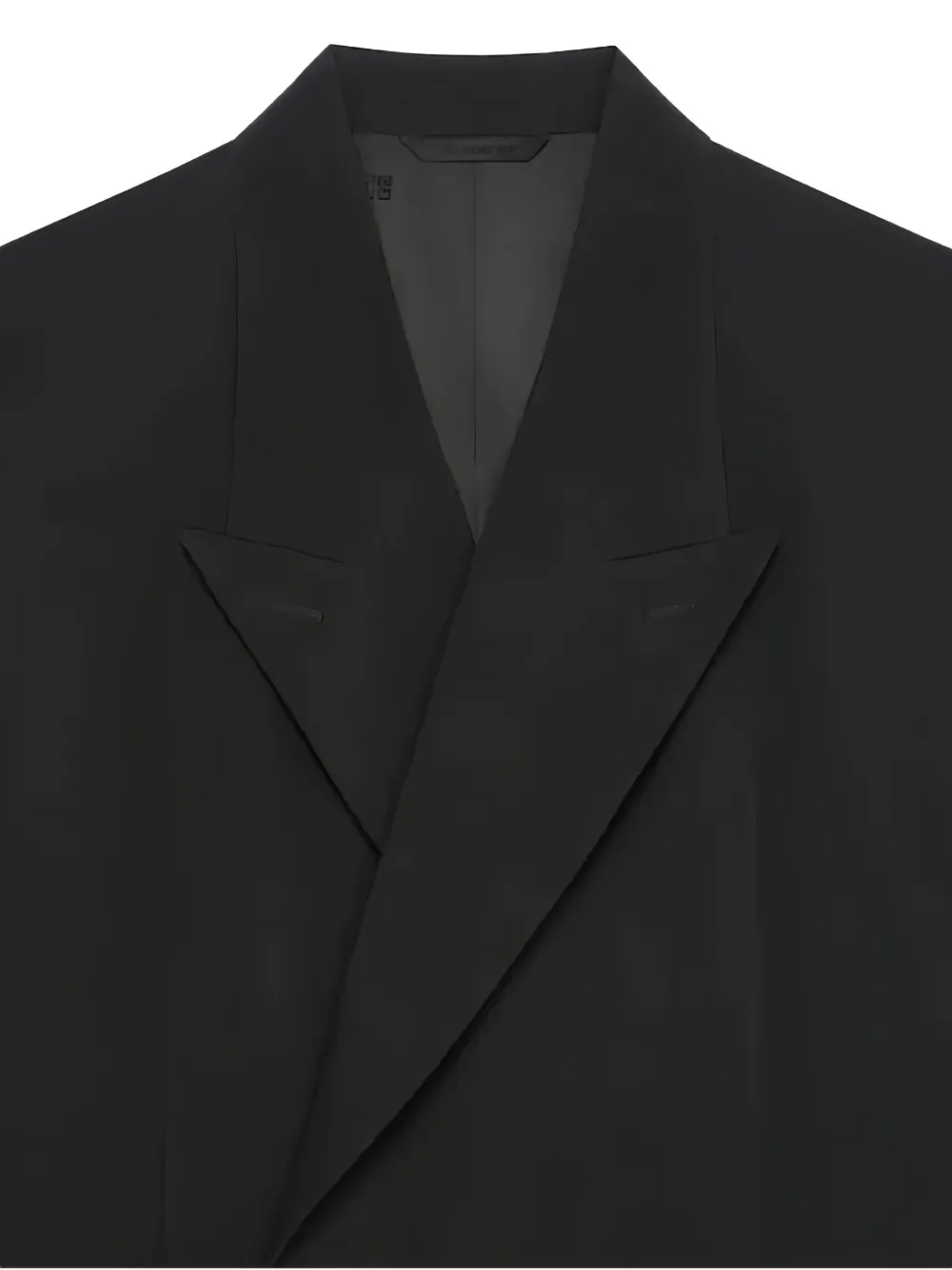 Givenchy Double-breasted Blazer In Black