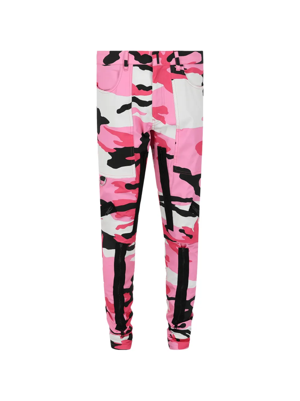 Givenchy camouflage zip trousers - Rosa