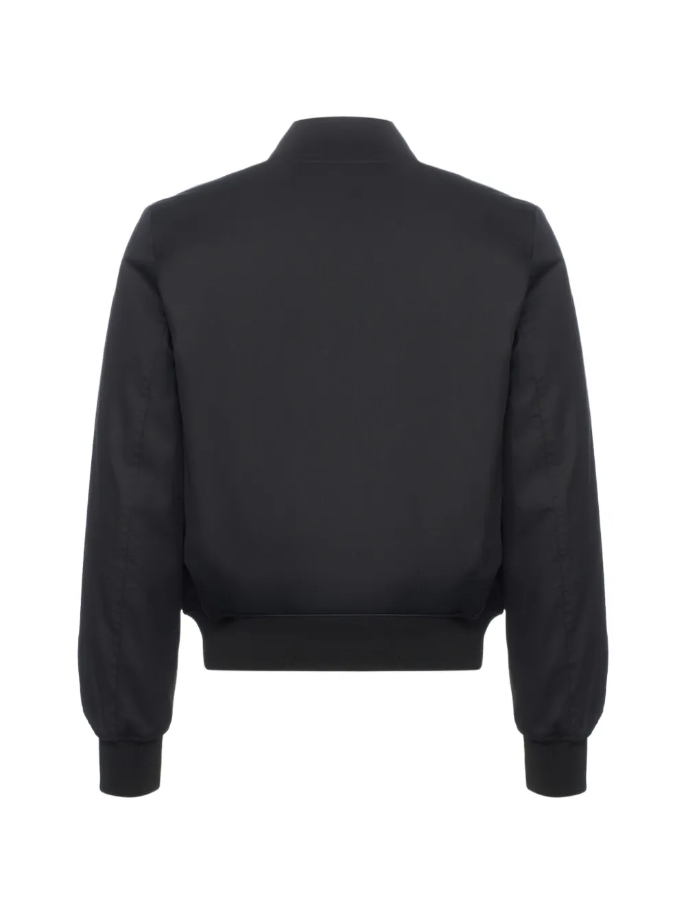  Armani Exchange Logo Zipped Jacket - Black 