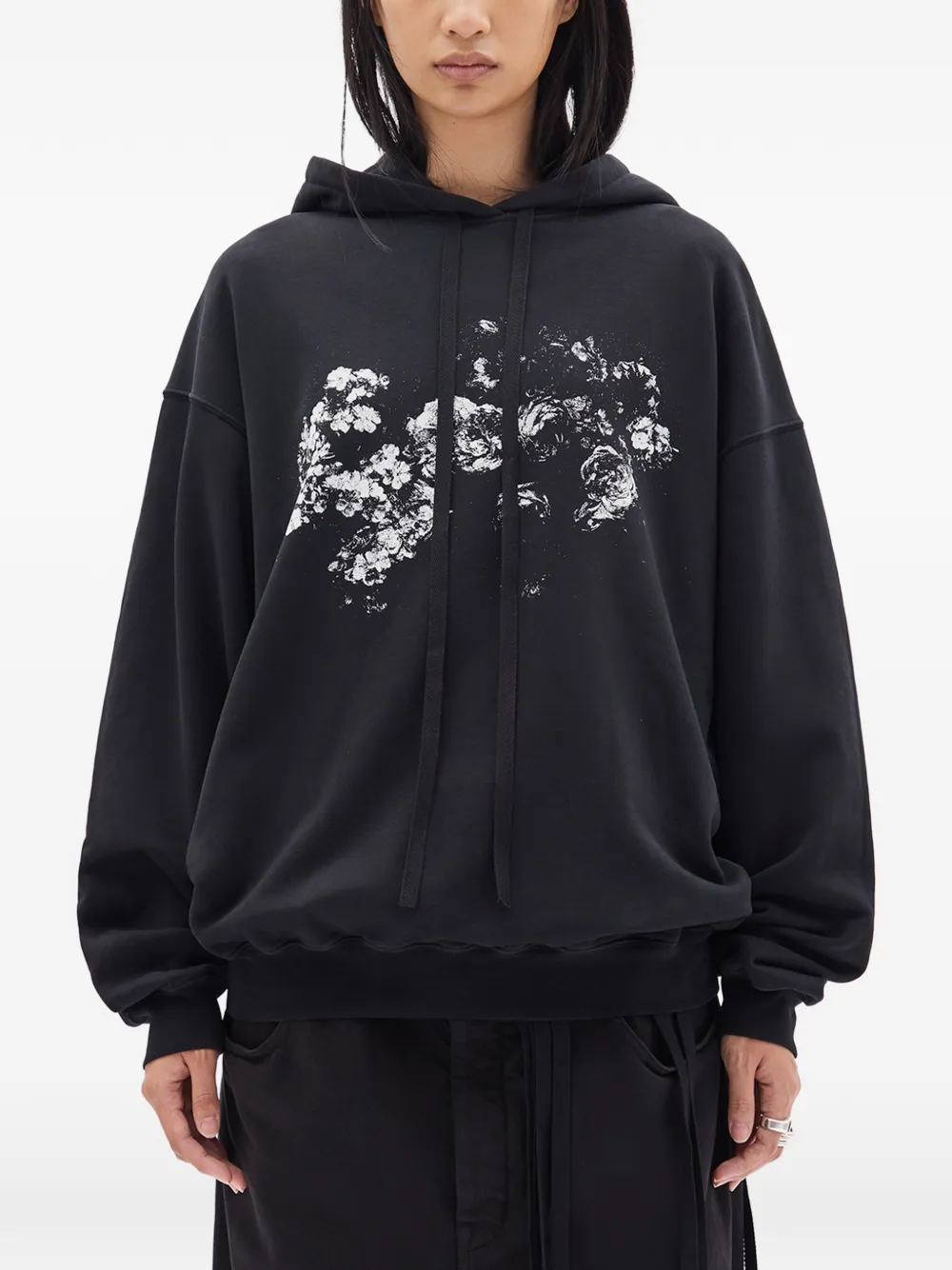 Ann Demeulemeester brushed sweatshirt - Black