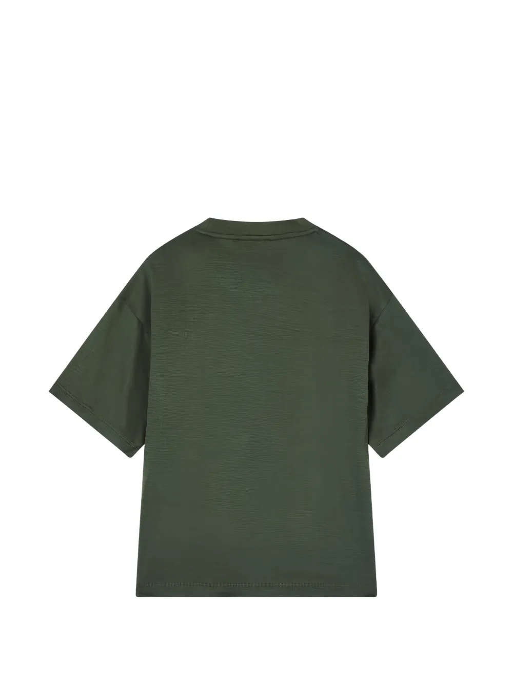 Emporio Armani Kids T-shirt met zak Groen