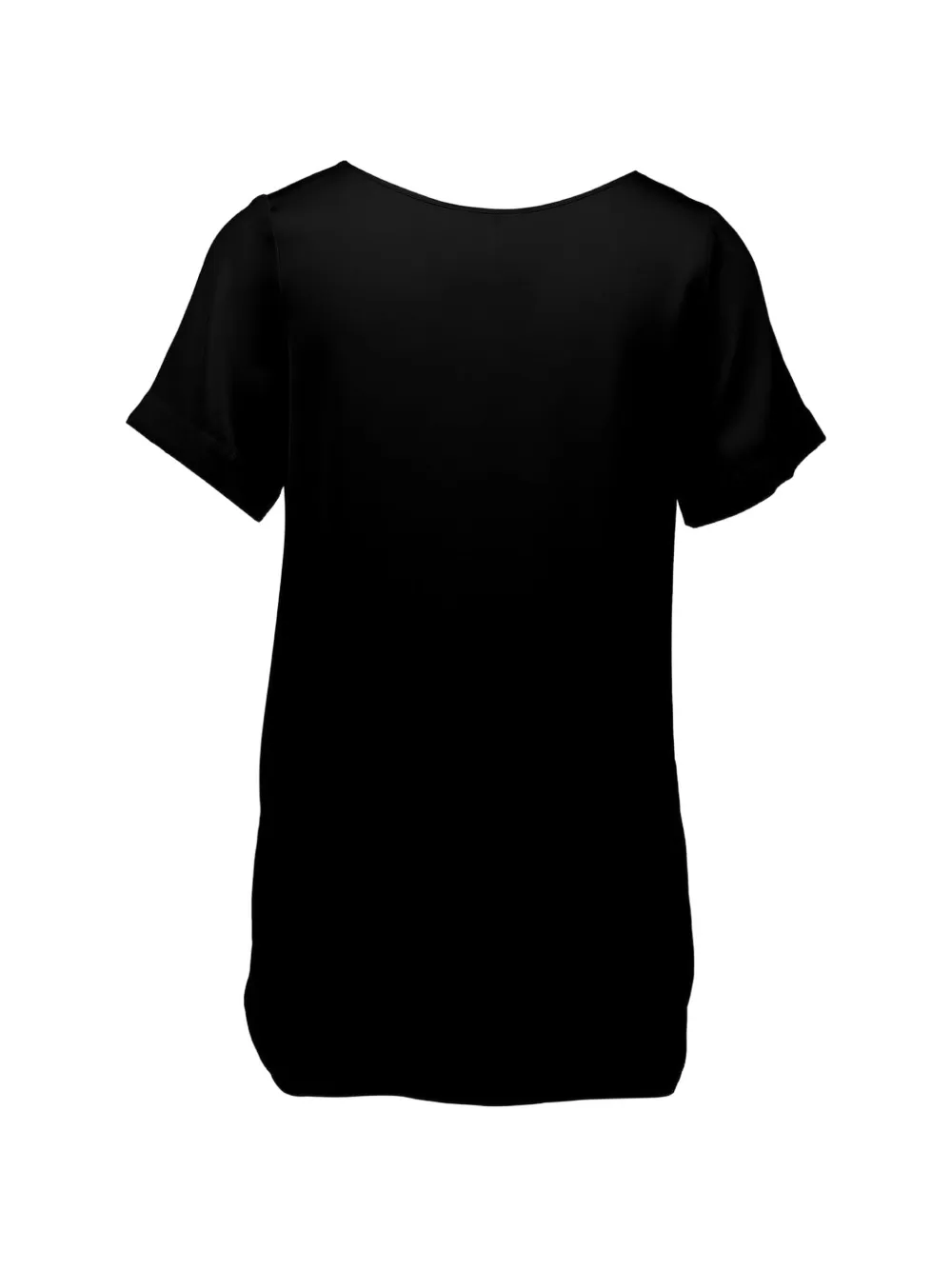  Allude Crew-neck T-shirt - Black 