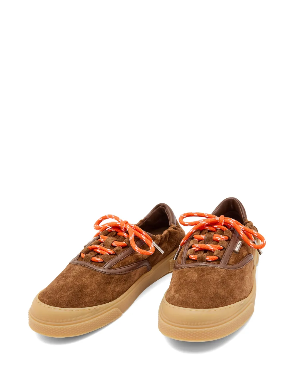 Moncler Vera Leisure suède sneakers Bruin