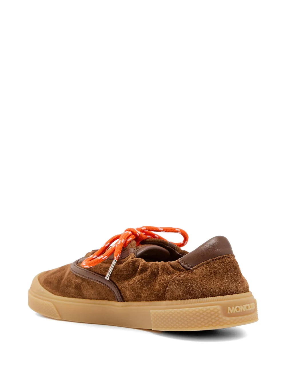 Moncler Vera Leisure suède sneakers Bruin