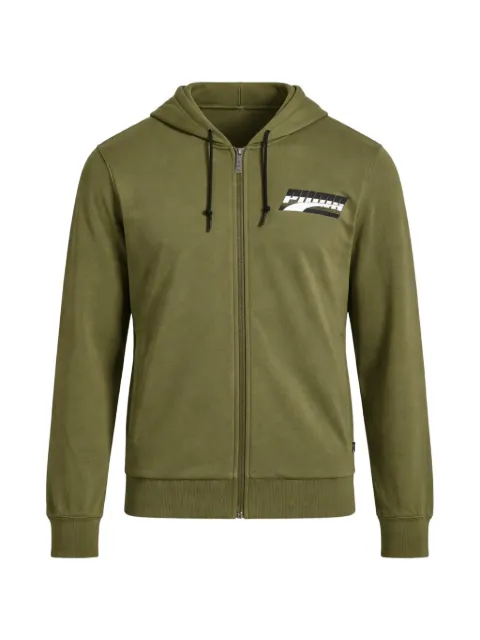 PUMA graphic hooded jacket