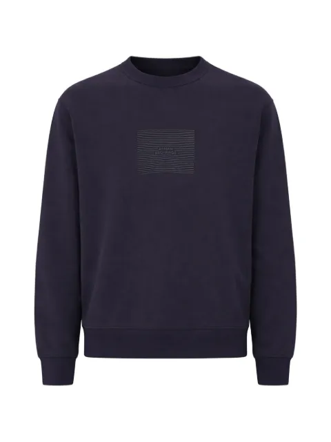Armani Exchange logo detail sweatshirt