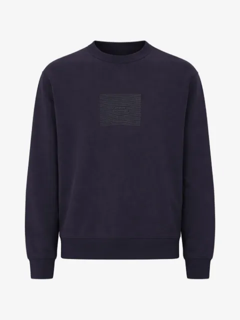Armani Exchange logo detail sweatshirt