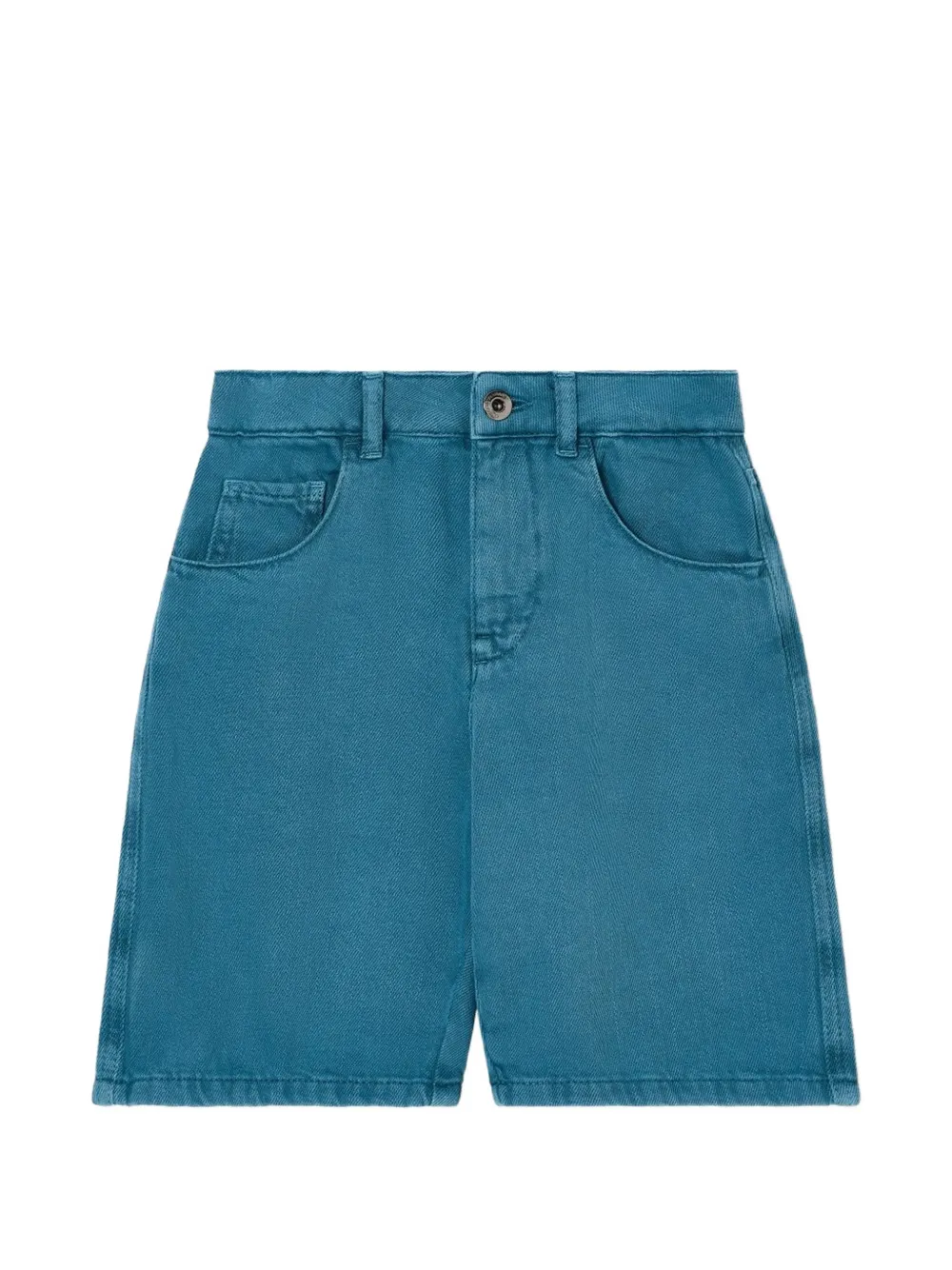 Emporio Armani Kids five-pocket-style bermuda shorts - Blu
