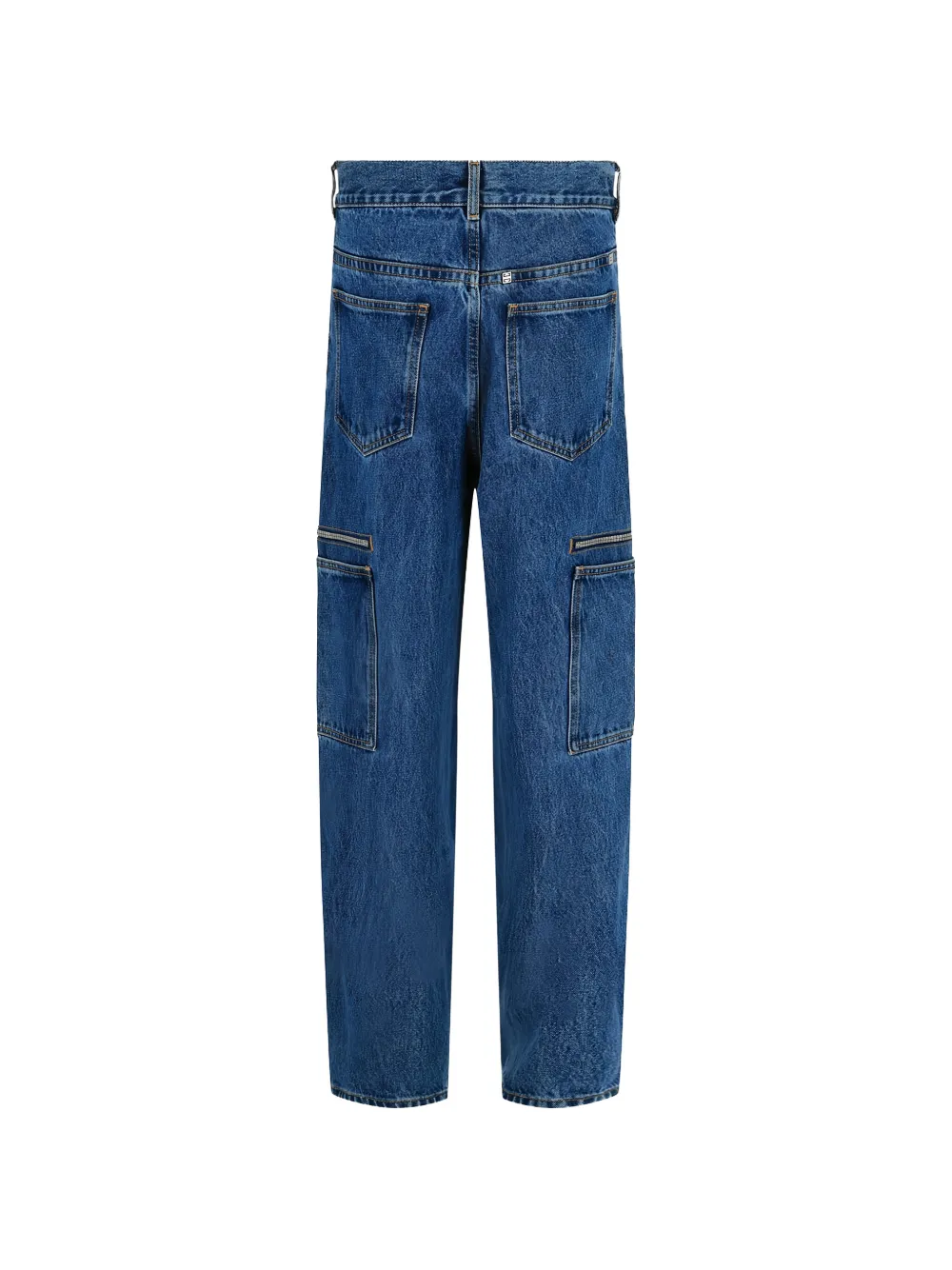 Givenchy Losvallende denim cargobroek Blauw